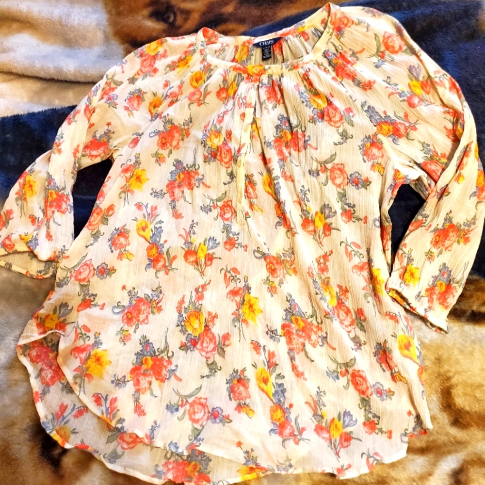 Chaps peasant style blouse
